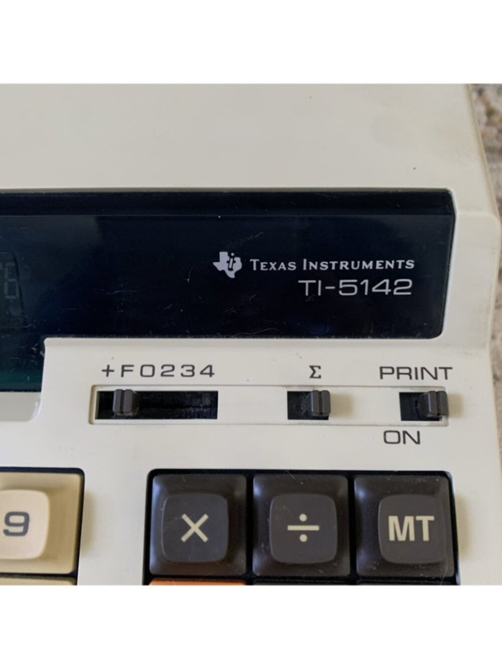 Texas Instruments Model TI-5142 Printing Calculator Not Paper Tested - Picture 5 of 16